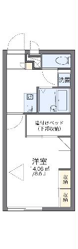 レオパレスパークサライの間取り