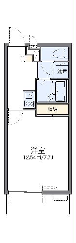 レオパレスグランディールKの間取り