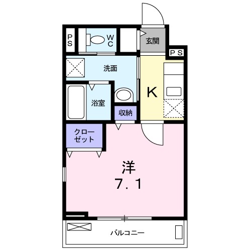 アルファ・クレメントの間取り