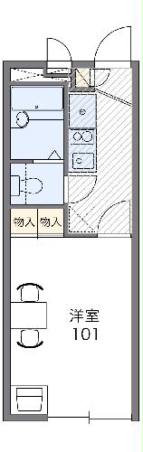 レオパレスWellの間取り