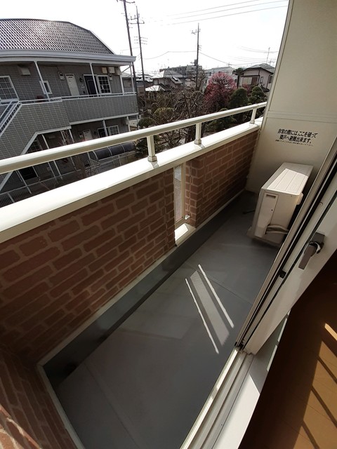 12/23 バルコニー