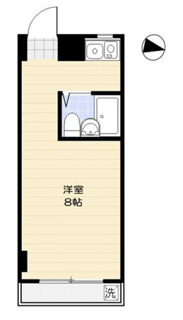 光建ハイム ブリリアンス六本木の間取り