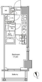 ザ・パークハビオ飯田橋プレイスの間取り