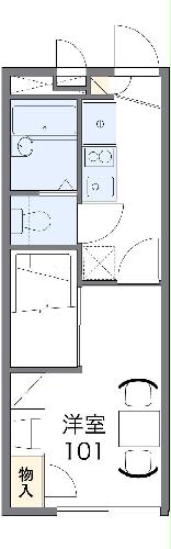 レオパレスサンシャイン98の間取り