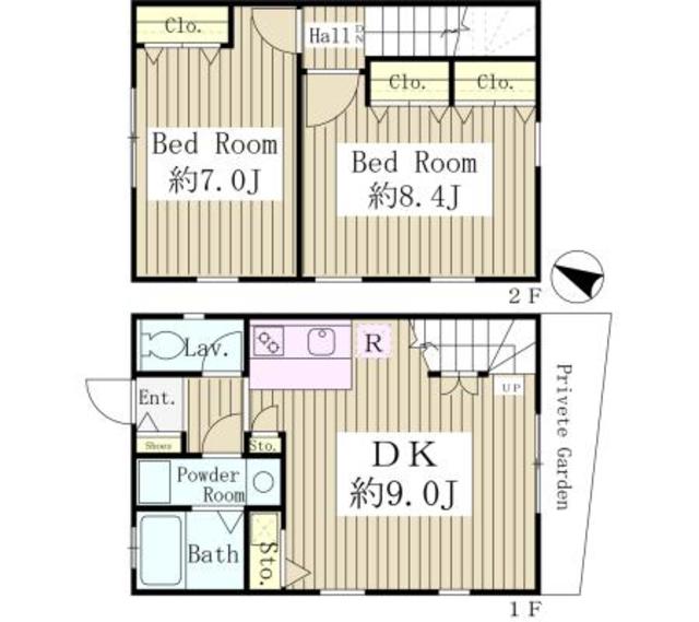 ONE TREE HILLの間取り