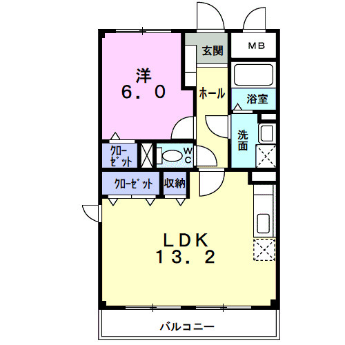 クリスタルガーデンⅠの間取り