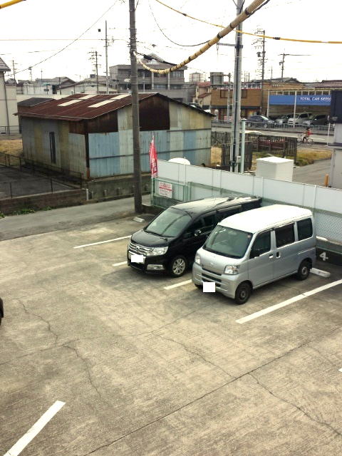 2/8 駐車場