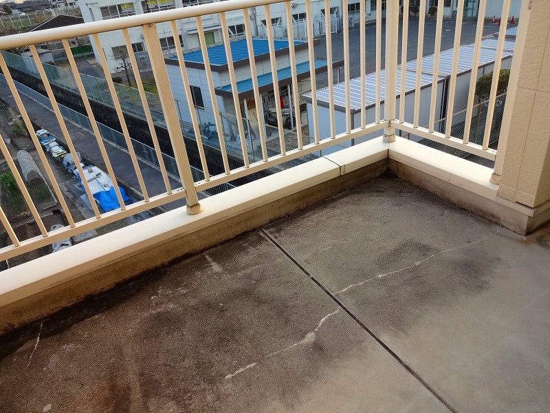 11/26 バルコニー