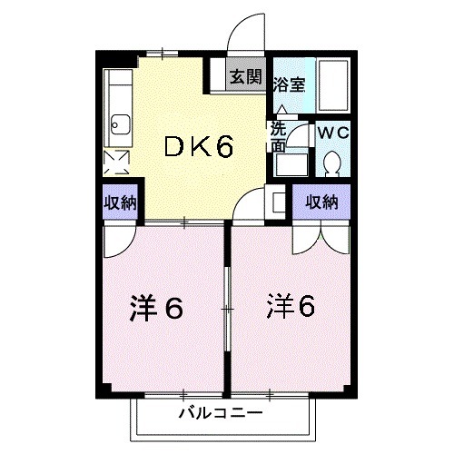 ヒルズの間取り