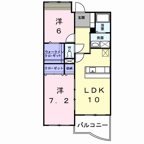 リーバ グラジーアの間取り