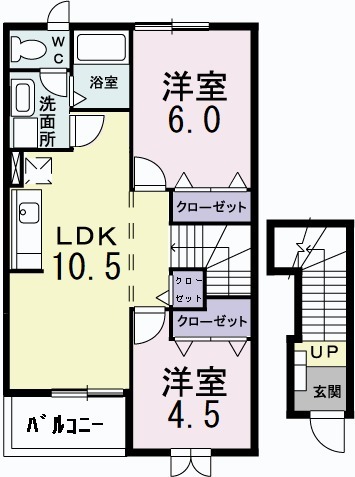 サンライト ヒルズの間取り