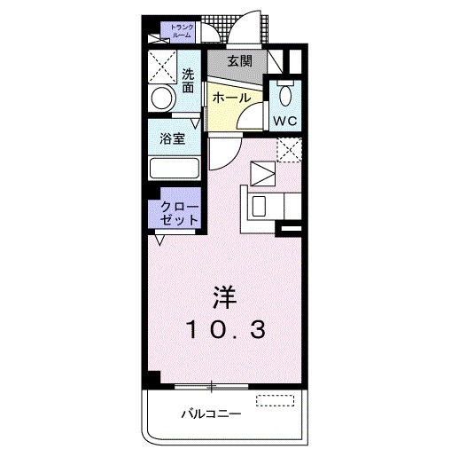 M・Yコートの間取り