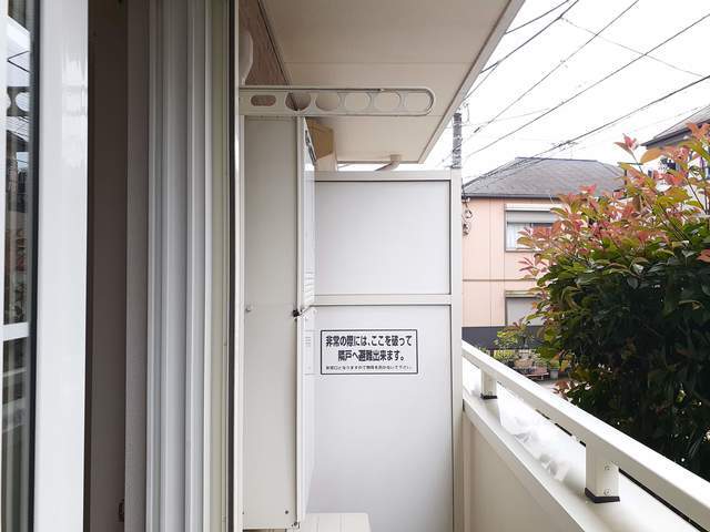 12/24 バルコニー