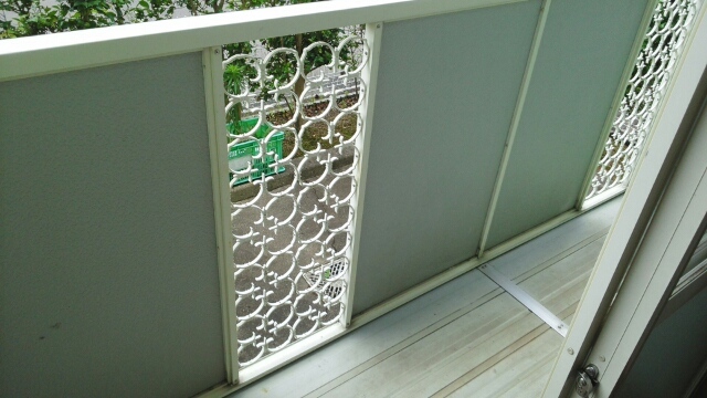 12/20 バルコニー