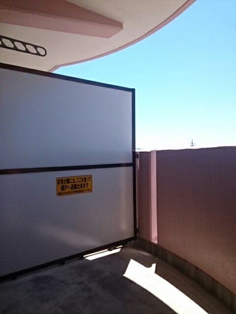 12/24 バルコニー