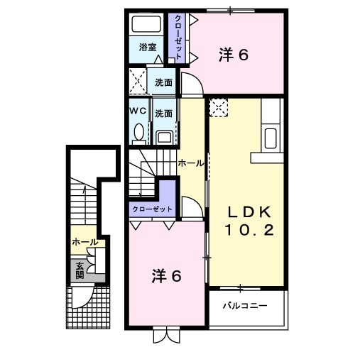 メゾン・ド・エルⅡの間取り