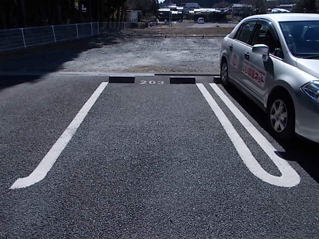 2/8 駐車場
