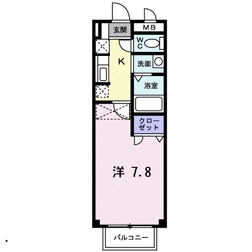 プランドールAの間取り