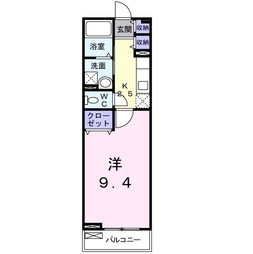 セブンローズCの間取り