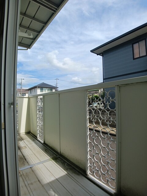 12/24 バルコニー