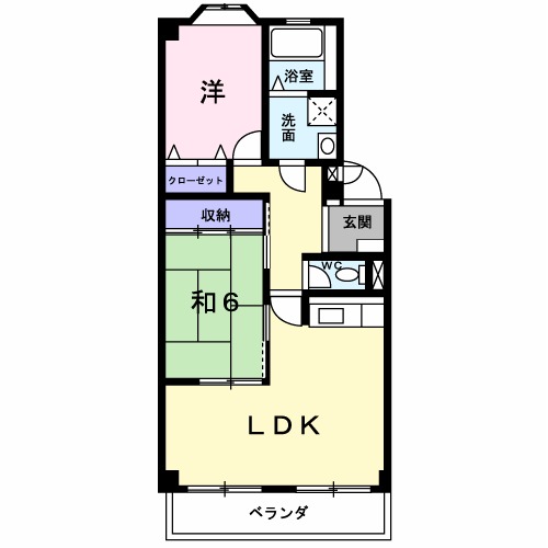 ルミエール山下の間取り