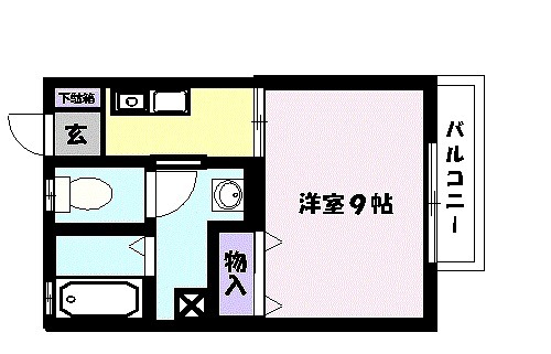 サンライト上桂の間取り