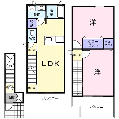 レジデンス淀川の間取り