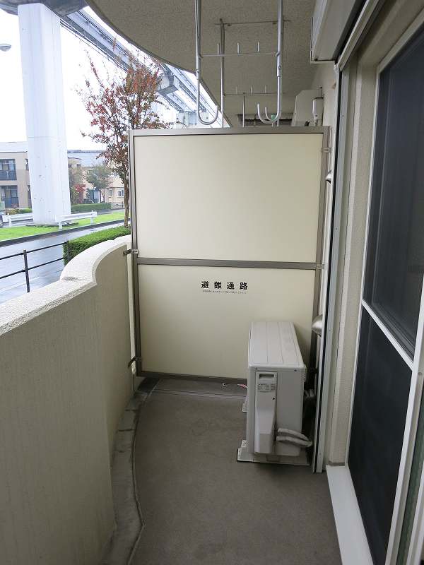 11/23 バルコニー