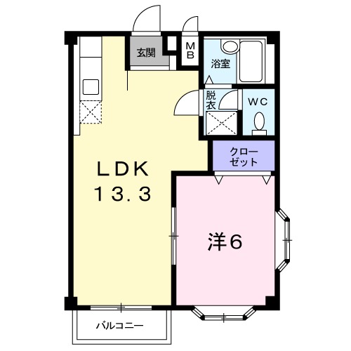ハイツランビニオンの間取り