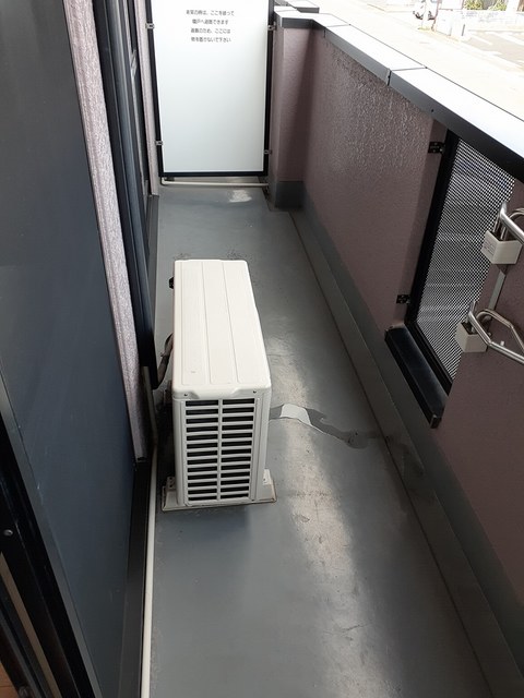 12/22 バルコニー