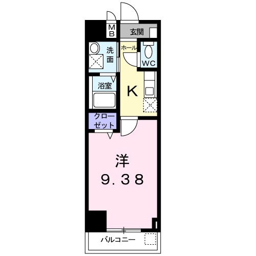 モア グレイス ワンの間取り