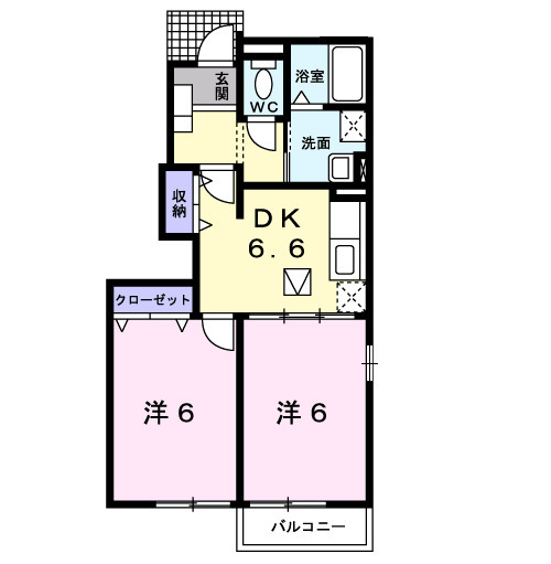 コンフォルターブルⅢの間取り