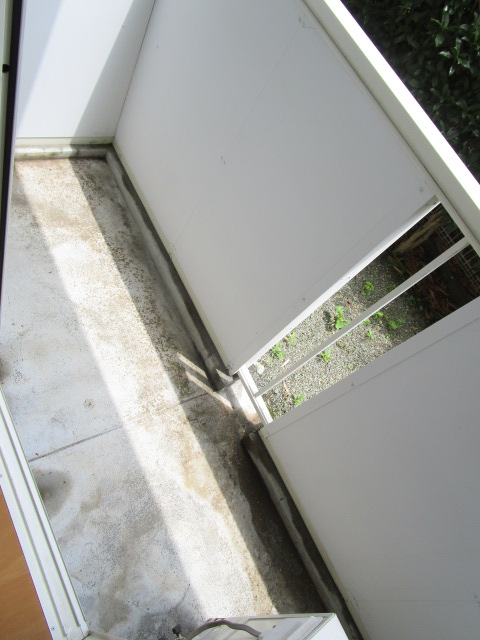 12/20 バルコニー