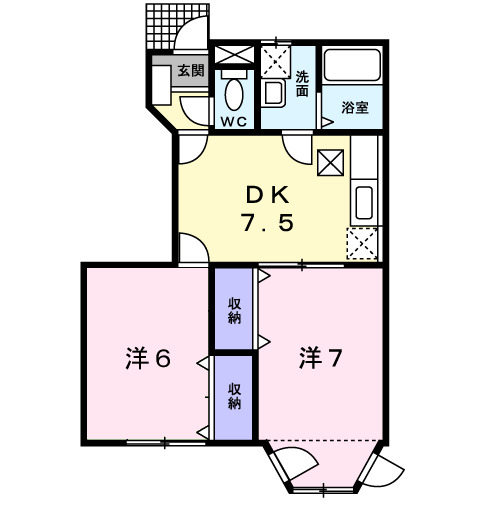ブリッサの間取り