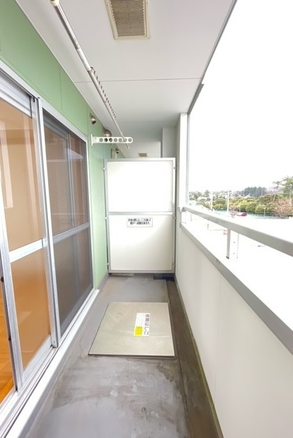 12/24 バルコニー