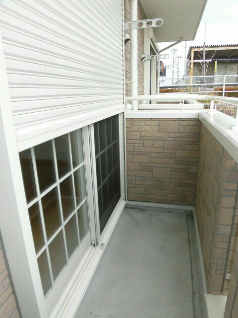 12/24 バルコニー