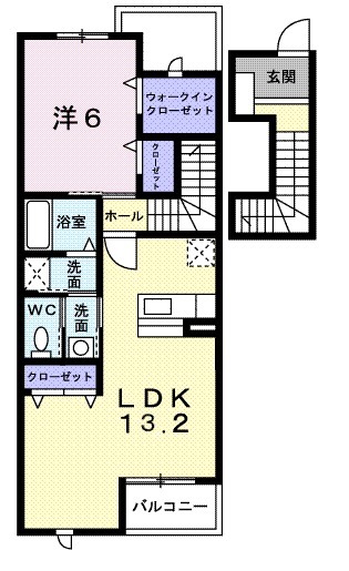 ジャックパレスCの間取り