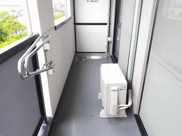 12/24 バルコニー