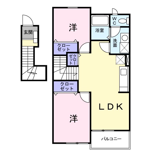 パレドールの間取り