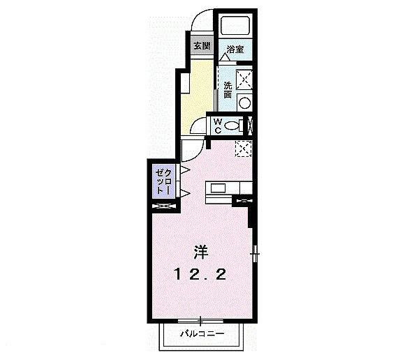 デフィー 2008の間取り