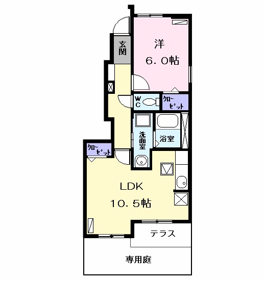 グラシオッソの間取り