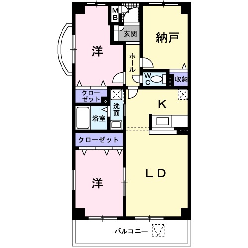 アルカンシェルの間取り