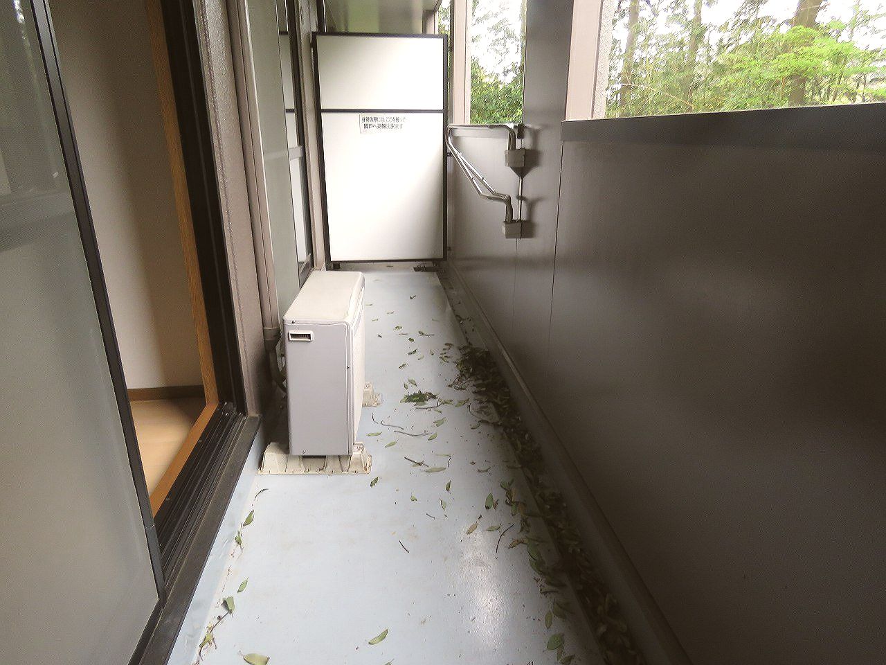 12/20 バルコニー