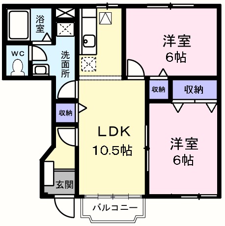 ウィンドール21の間取り