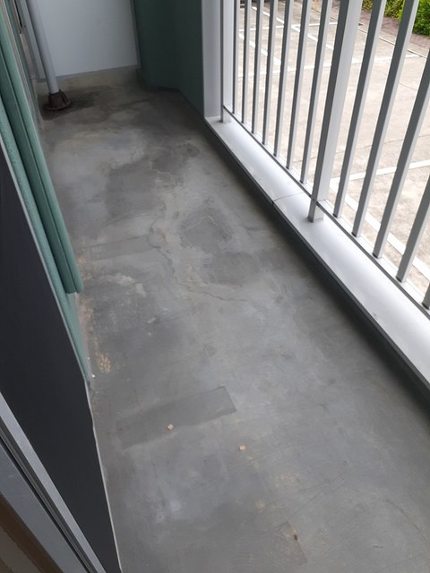 12/16 バルコニー