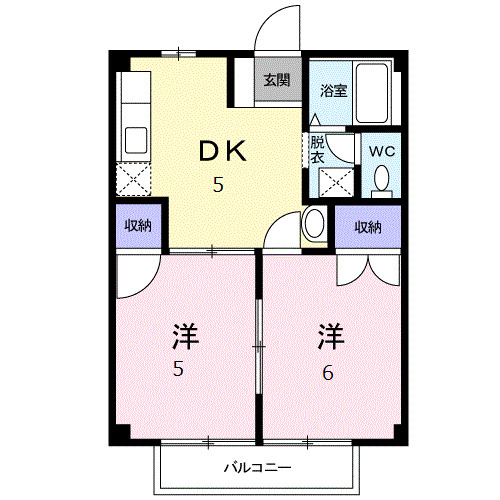 メゾンドパスの間取り