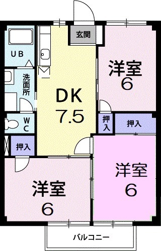 トラッド光の間取り