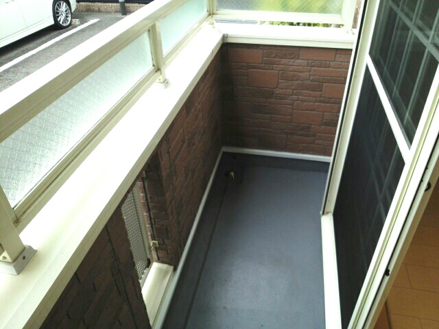 12/20 バルコニー