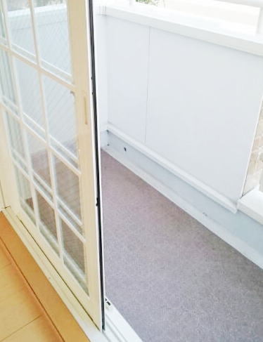 12/24 バルコニー