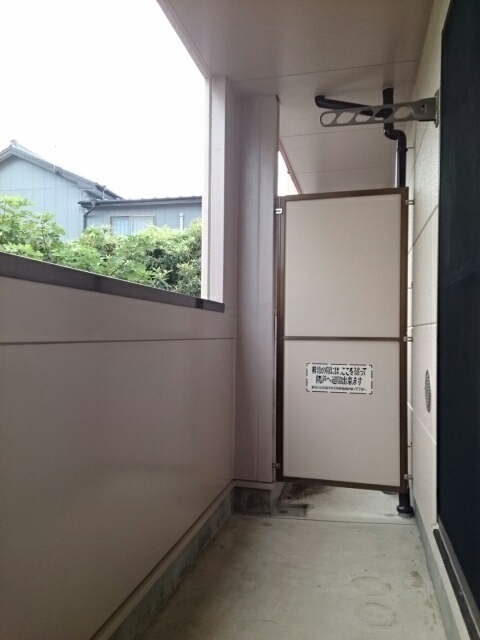 12/23 バルコニー